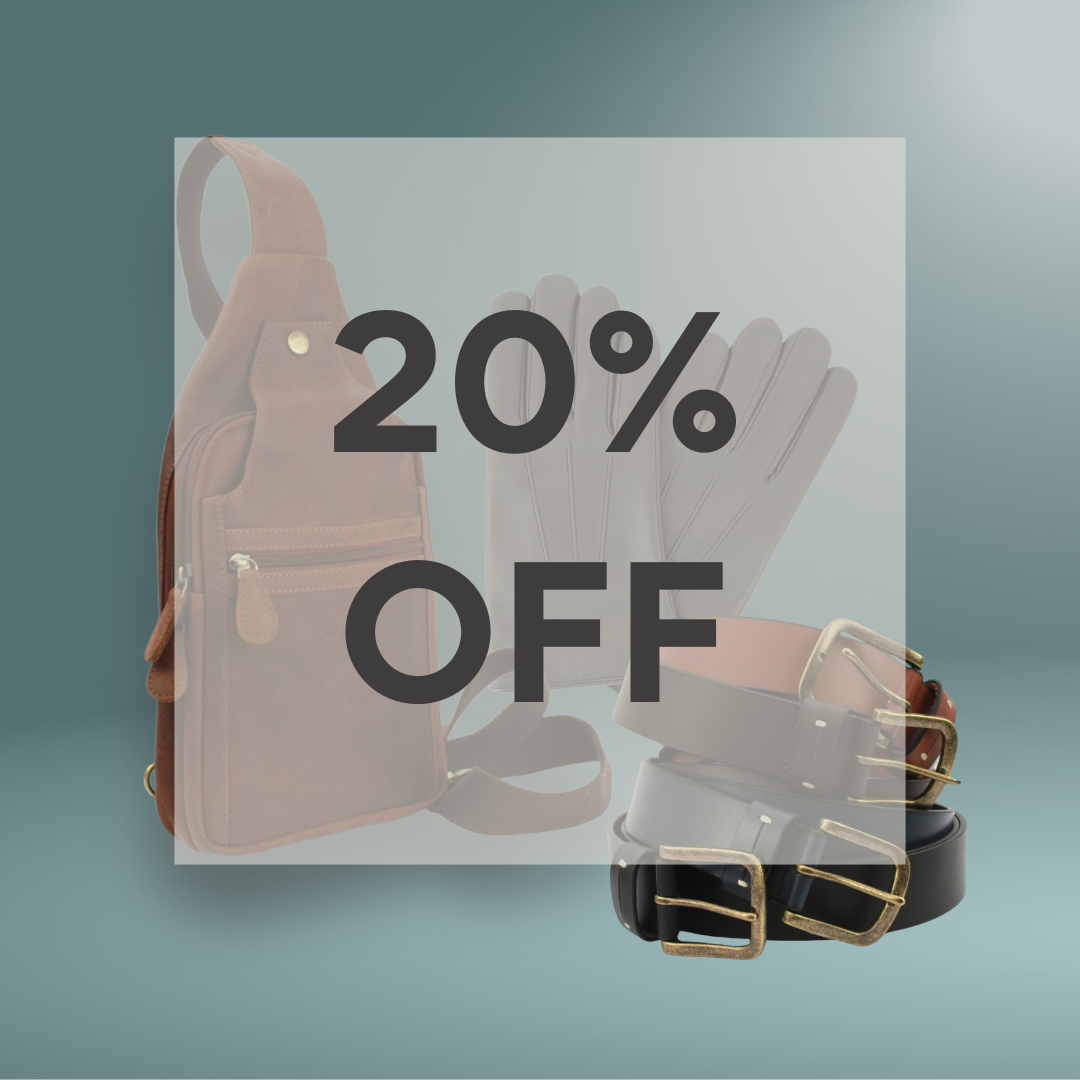 Men's Accessories 20% Off