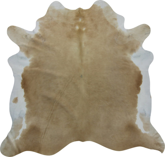 Cowhide Rug - Beige & White
