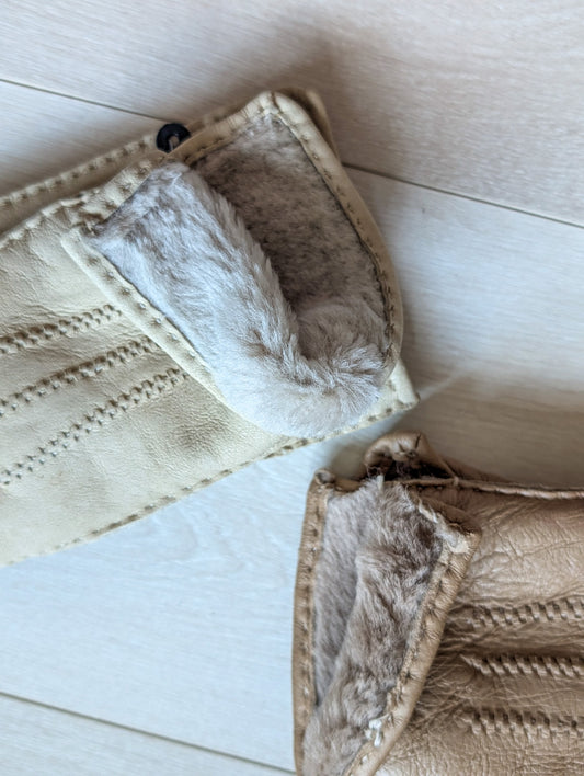 Womens 3 Pt Sheepskin Glove - Mixed Nappa