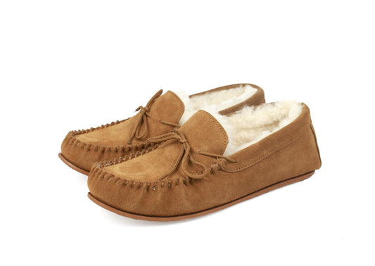 Steve Unisex Sheepskin Moccasin (hard sole)