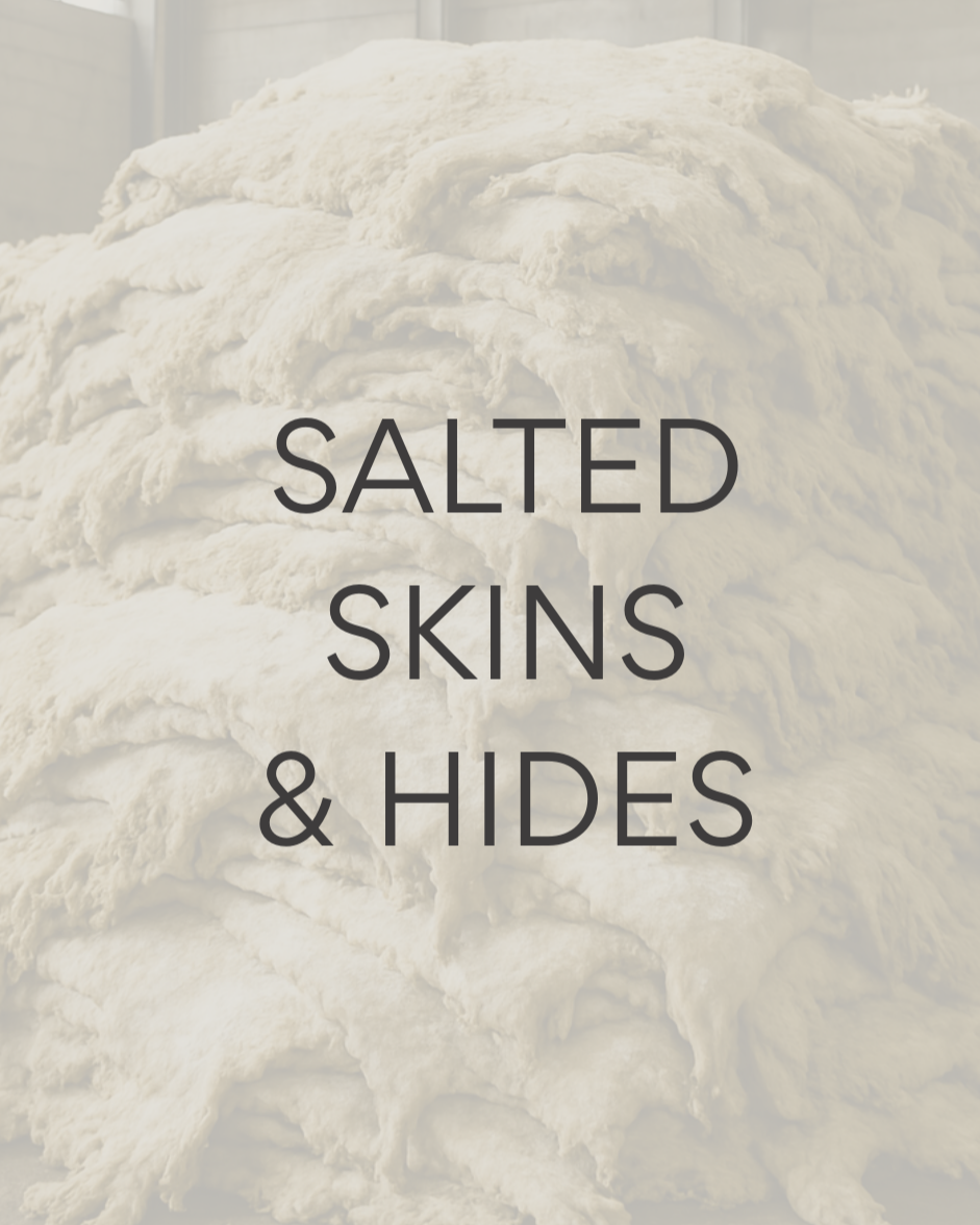 raw salted hides supplier, eastern counties leather fellmonger,