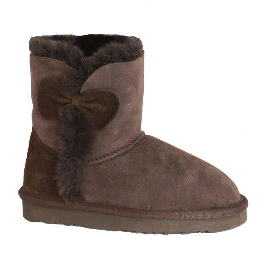 Coco Children's Sheepskin Bow Boot