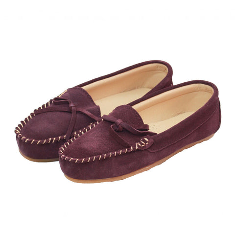 ECL989 Ladies Suede Moccasin