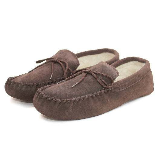 GWM1 Unisex Wool Lined Moccasin