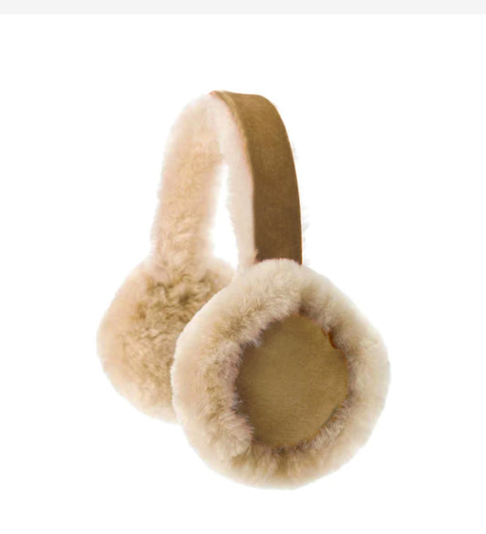 Megan Luxury Sheepskin Earmuffs