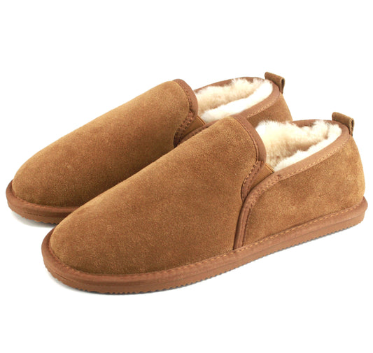 Avi  Men's Sheepskin Hard Sole Slipper