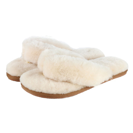 Maeve Womens Sheepskin Flip Flop