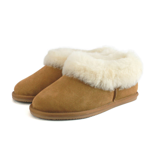 ECL929 Sheepskin Lined Slipper Boot