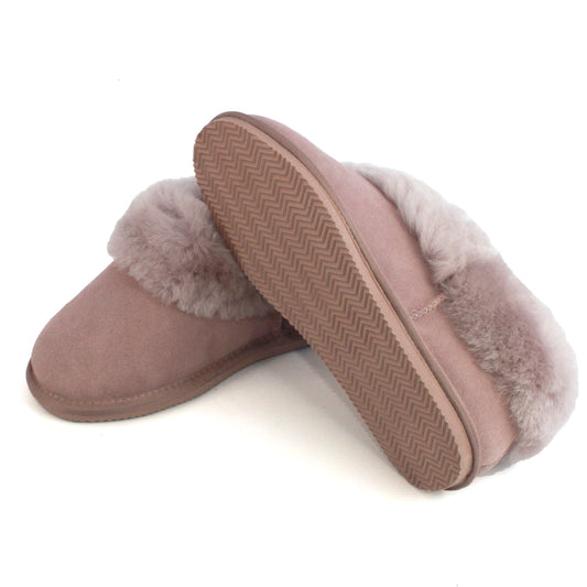 Elena  Sheepskin Lined Slipper Boot