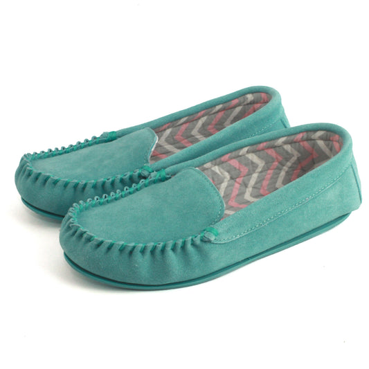 Ffion  Suede Moccasin