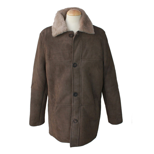 Claude Men's Classic Sheepskin Coat