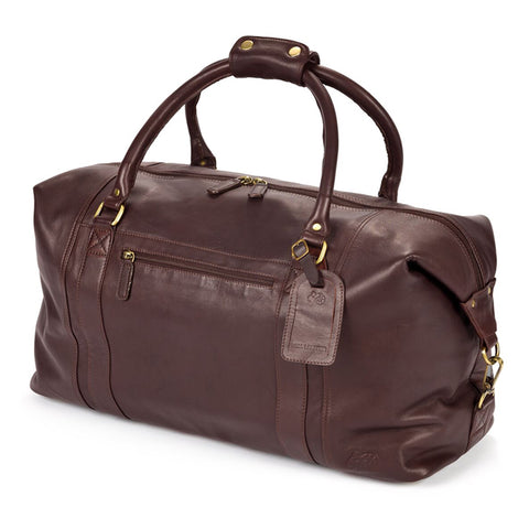 Large Leather Holdall