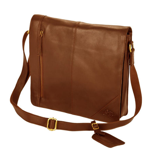 Leather Messenger Bag