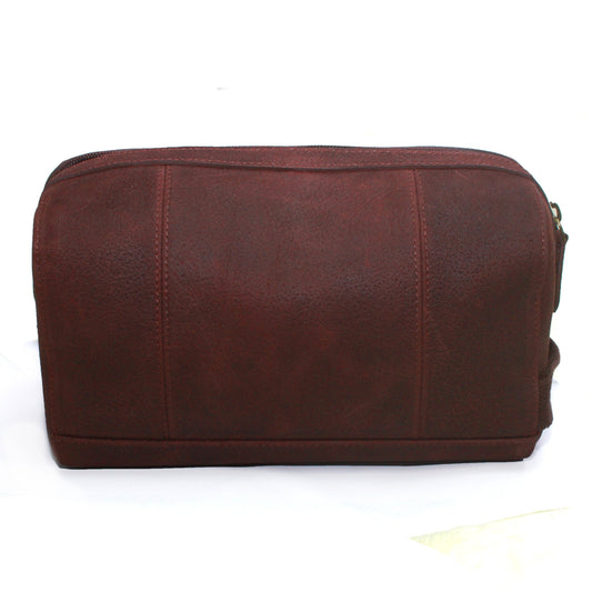 Jamie Leather Washbag