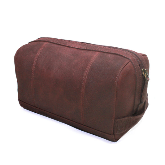 Jamie Leather Washbag