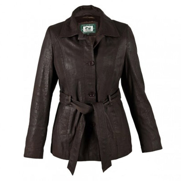 LLJ08 Ladies Classic Leather Coat