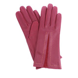 Sadie Leather Glove With Colour Panel Detail