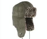 Bourn Sheepskin Pilot-Style Hat