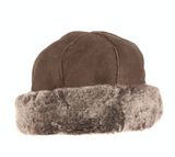 Duxford Sheepskin Panel Hat