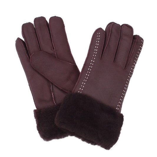 Mabel  Sheepskin Glove With Cuff